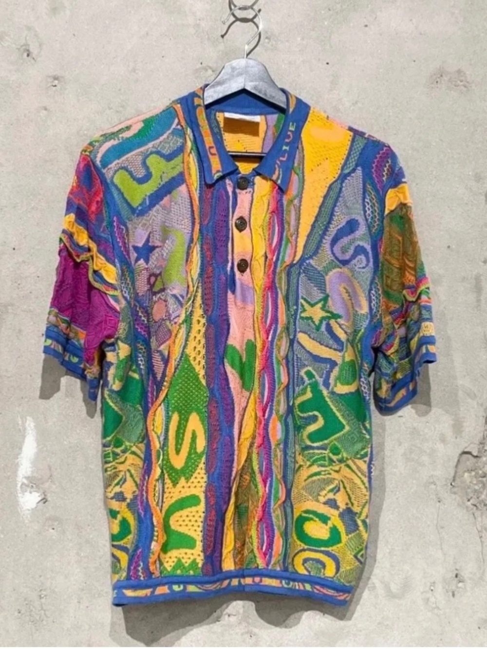 Coogi Short Sleeve Super Rare vintage
